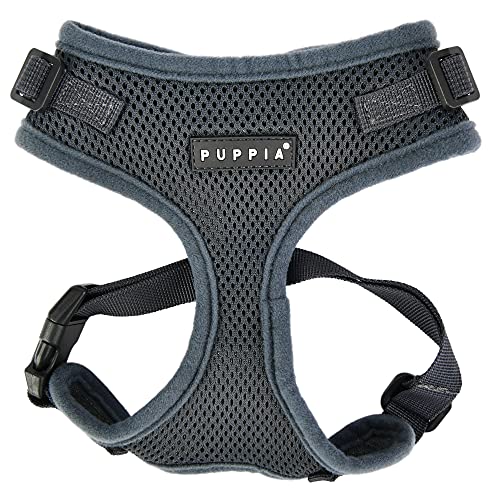 Puppia Soft Harness RITEFIT, Farbe: Grau, Grösse: M von Puppia