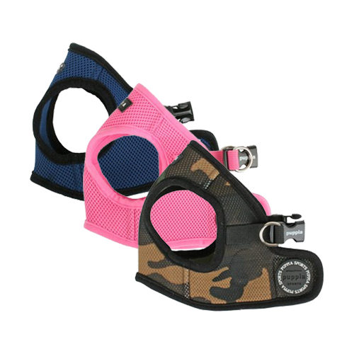 Puppia Soft Vest Hundegeschirr - Blau - XS Puppia Soft Vest Hundegeschirr - Blau - XS von Puppia