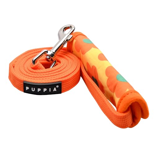 Puppia Spring and Summer Fashion Bacopas Hundeleine, Orange, Größe L von Puppia