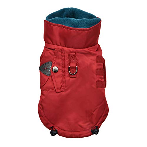 Puppia Tomas Winterweste – Rot – XL von Puppia