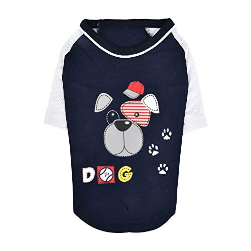 Puppia Top für Hunde Sniffer, Navy, L von Puppia