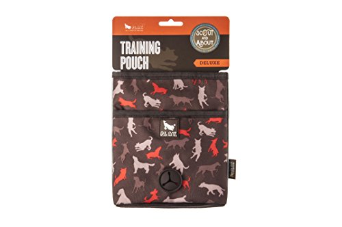 Puppia Training Futterbeutel Scout Deluxe, Farbe: Mocca von Puppia