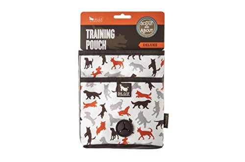 Puppia Training Futterbeutel Scout Deluxe, Farbe: Vanille von Puppia