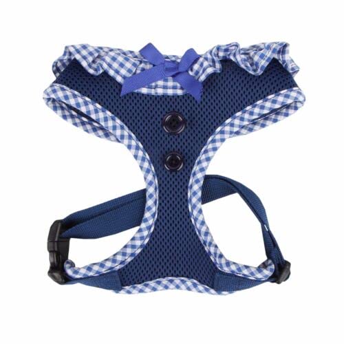 Puppia Vivien Harness A Hundegeschirr Blau XS von Puppia