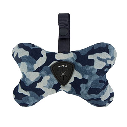 Puppia Bobby Waste Bag Dispenser, Farbe: Navy Camo von Puppia