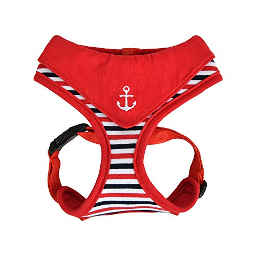 Seaman Harness A, Farbe: Rot, Grösse: S von Puppia