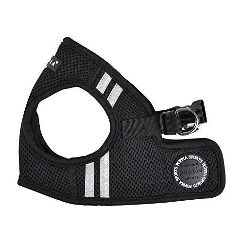 Soft Vest Harness PRO, Farbe: Schwarz, Grösse: M von Puppia