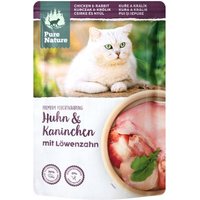 Pure Nature Adult 12x85g Huhn und Kaninchen von Pure Nature