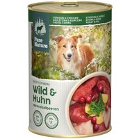 Pure Nature Adult 6x400g Wild & Huhn von Pure Nature