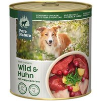 Pure Nature Adult 6x800g Wild & Huhn von Pure Nature