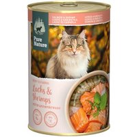 Pure Nature Adult Lachs & Shrimps 6x375 g von Pure Nature