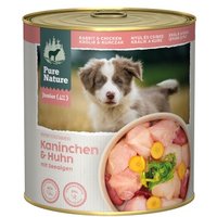 Pure Nature Junior Kaninchen & Huhn 6x800g von Pure Nature