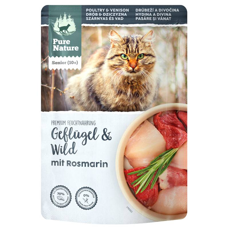 Pure Nature Senior Cat  - 12 x 85 g von Pure Nature