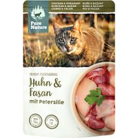 Sparpaket Pure Nature Feline 24 x 85 g - Huhn & Fasan von Pure Nature