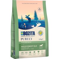 Bozita Dog Purely Adult Grain Free Elch - 2,5 kg von Purely