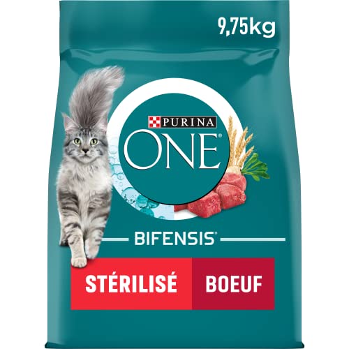 PURINA ONE Bifensis Sterilcat Kroketten Katze reich an Rindfleisch und Weizen - 9,75 kg von Purina ONE