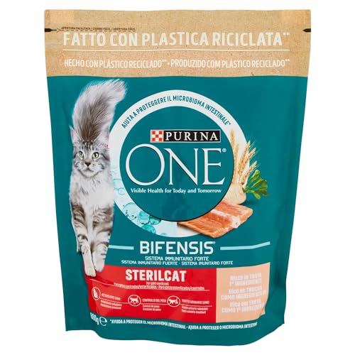 Purina One Bifensis Sterilcat Trockenfutter für Katzen, Forelle und Weizen von Purina ONE