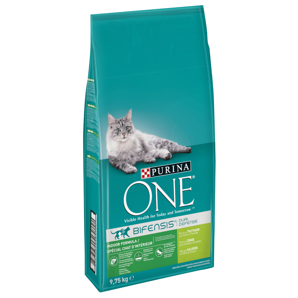 1,75 kg gratis! 9,75 kg PURINA ONE - Indoor Formula von Purina One