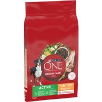 PURINA ONE Medium/Maxi Active Huhn - 2 x 7 kg von Purina One