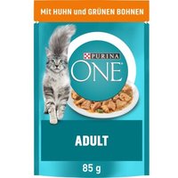 Purina ONE Adult 26x85g mit Huhn und grünen Bohnen von Purina One