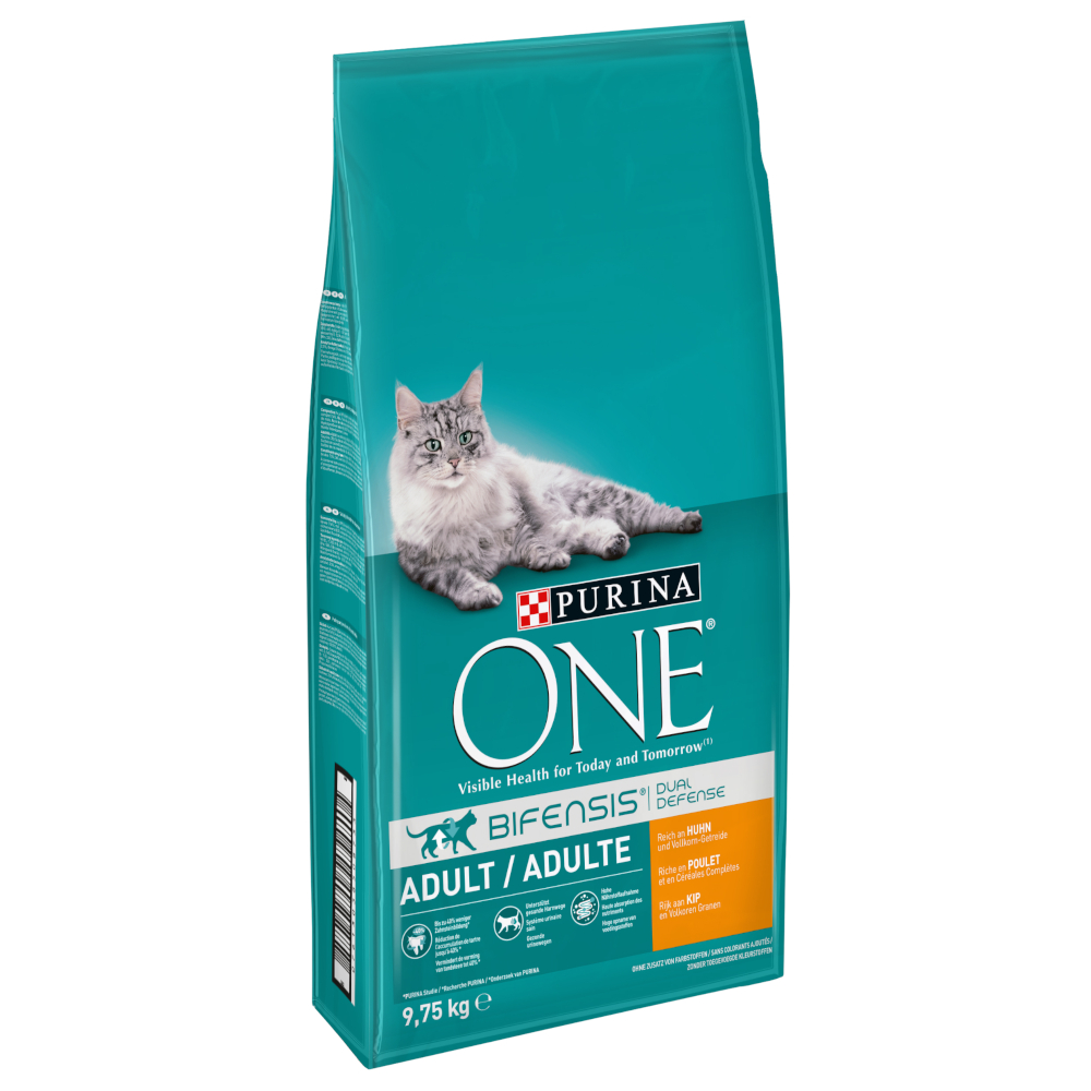 PURINA ONE Adult Huhn & Vollkorngetreide Sparpaket: 2 x 9,75 kg von Purina One