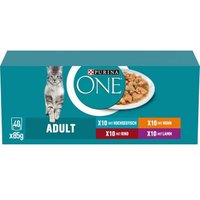 Purina ONE Adult Mix 40x85g von Purina One