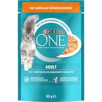 PURINA ONE Adult mit Huhn & grünen Bohnen - 13 x 85 g von Purina One