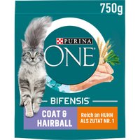 Purina ONE BIFENSIS Coat & Hairball 2x750 g von Purina One