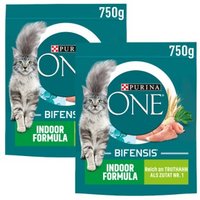 Purina ONE BIFENSIS Indoor mit Truthahn und Vollkorn 2x750 g von Purina One