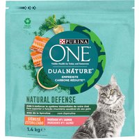 PURINA ONE Dual Nature Sterilized Lachs mit Spirulina - 1,4 kg von Purina One