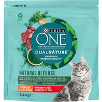 PURINA ONE Dual Nature Sterilized Rind mit Spirulina - 3 x 1,4 kg von Purina One