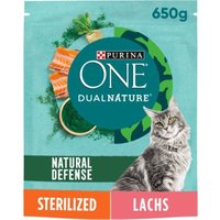 Purina ONE DualNature Sterilised 650g Lachs 650 g von Purina One