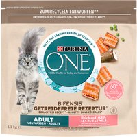 PURINA ONE Grain Free Adult Lachs - 1,1 kg von Purina One