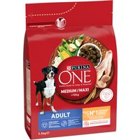 PURINA ONE Medium/Maxi Adult Huhn - 2,5 kg von Purina One