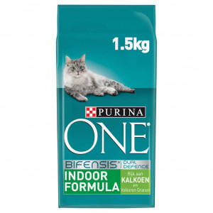 Purina One Indoor mit Truthahn Katzenfutter 1,5 kg von Purina One