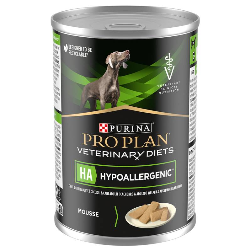 PURINA PRO PLAN Veterinary Diets Canine Mousse Hypoallergenic - 400 g von Purina Pro Plan Veterinary Diets