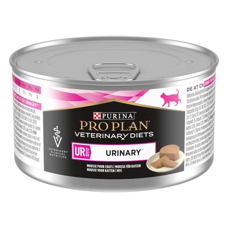 PURINA PRO PLAN Veterinary Diets Feline UR ST/OX - Urinary Mousse - 24 x 195 g von Purina Pro Plan Veterinary Diets