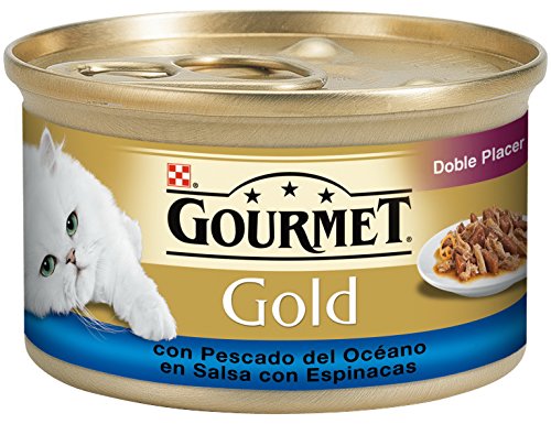 Gourmet Gold Doppelte Freude Mit Hochseefisch Und Spinat von Purina Tidy Cats