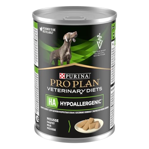 PROPLAN DIETA Canine HA HYPOALL 1X400GR, Schwarz, Standard von Purina Veterinary Diets