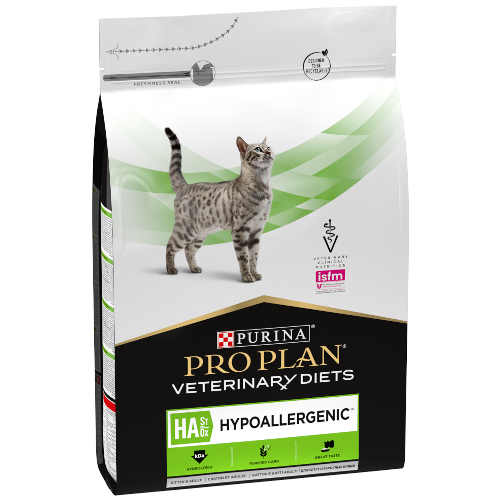 PURINA PRO PLAN Veterinary Diets Feline HA ST/OX - Hypoallergenic - 3,5 kg von Purina Pro Plan Veterinary Diets