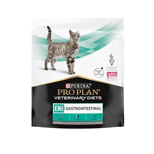 PRO PLAN VETERINARY DIETS EN St/Ox Gastrointestinal | 400 g | Diätalleinfuttermittel für ausgewachsene Katzen und Kätzchen | Bei Resorptionsstörungen von Purina