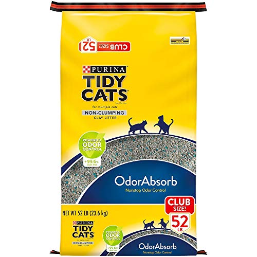 Purina Tidy Cats Katzenstreu, nicht klumpend, für mehrere Katzen (23,6 kg) von Purina Waggin' Train