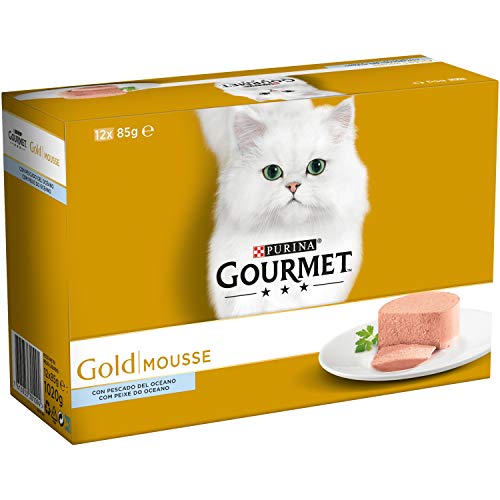 Gourmet - GOURMET GOLD Multipack Mousses avec Poisson de l'Océan - 1.02 Kg von Gourmet