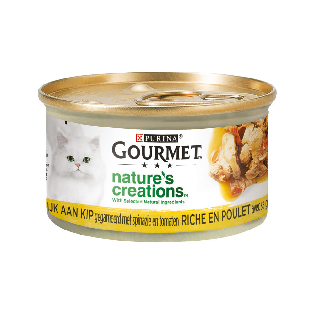 Purina Gourmet Nature's Creations Huhn - Dose - 48 x 85 g von Gourmet