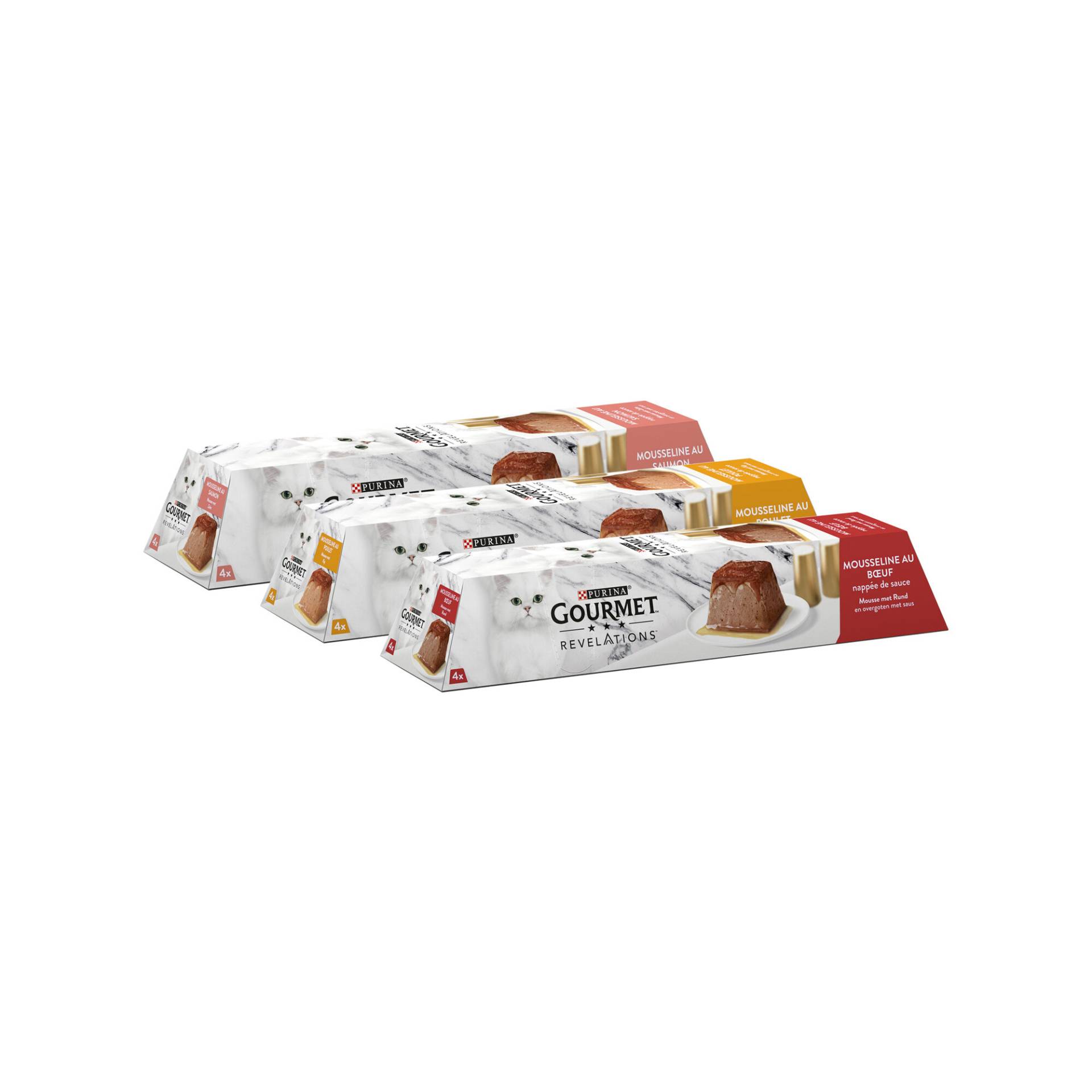 Purina Gourmet Revelations - Huhn - 4 x 57 g von Purina