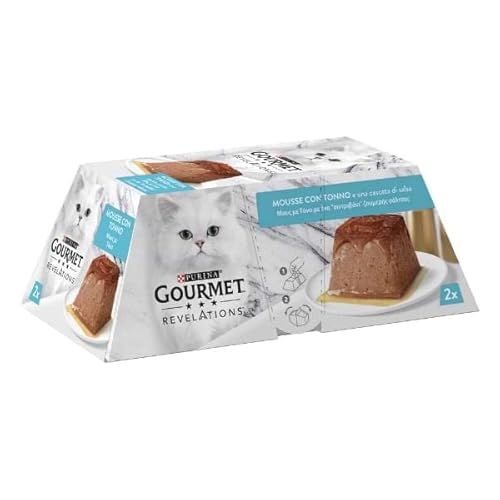 Purina Gourmet Revelations Mousse mit Einer Kaskade von Sauce Multipack 2x57g (Thunfisch) von Purina