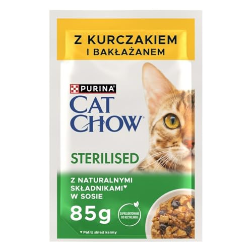 Purina Katzenfutter Cat Chow Huhn 4 x 85 g von Purina