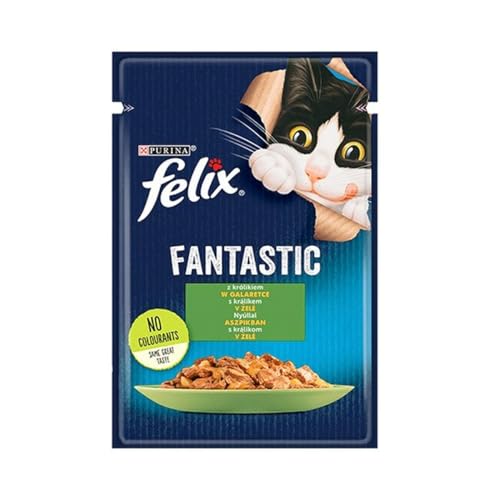 Purina Katzenfutter Fantastic Kaninchen 85 g von Purina