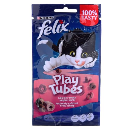 Purina Katzenfutter Play Tubes Türkei Schinken 50 g von Purina