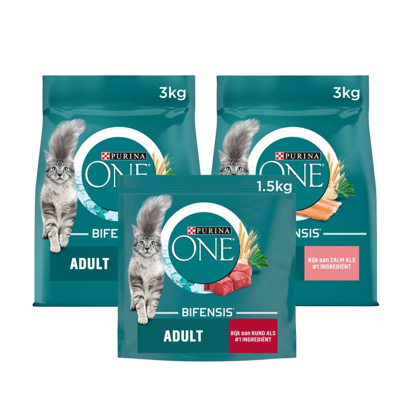 Purina ONE Adult - Huhn und Vollkorn - 3 kg von Purina